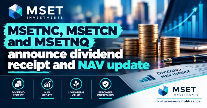 MSETNC, MSETCN and MSETNQ announce dividend receipt and NAV update