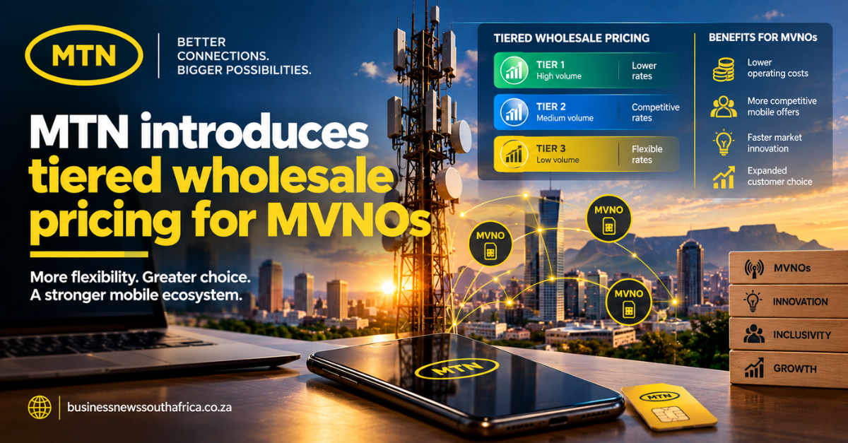 MTN introduces tiered wholesale pricing for MVNOs