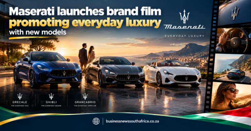 Maserati launches brand film promoting everyday luxury with new models