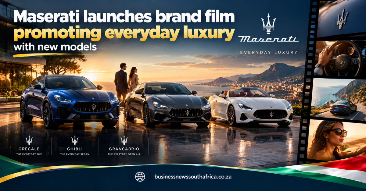 Maserati launches brand film promoting everyday luxury with new models