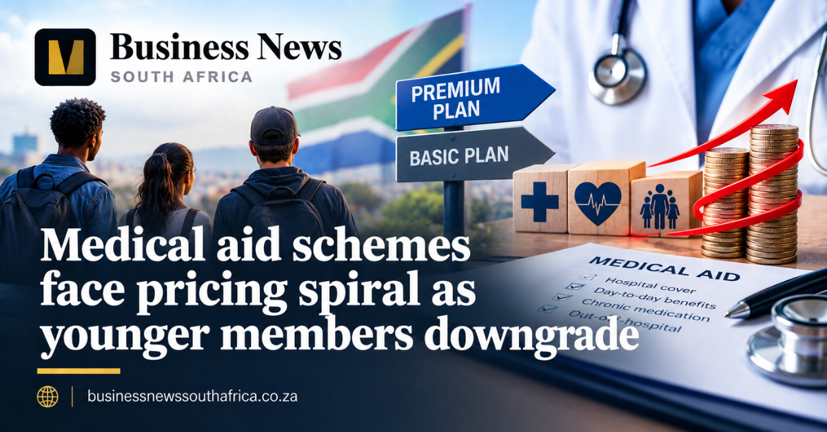 Medical aid schemes face pricing spiral as younger members downgrade