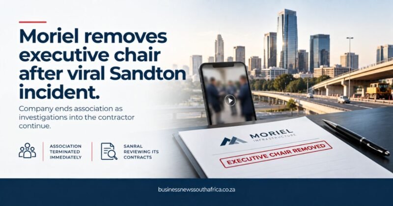 Moriel Infrastructure cuts ties with executive chairman after threatening women video