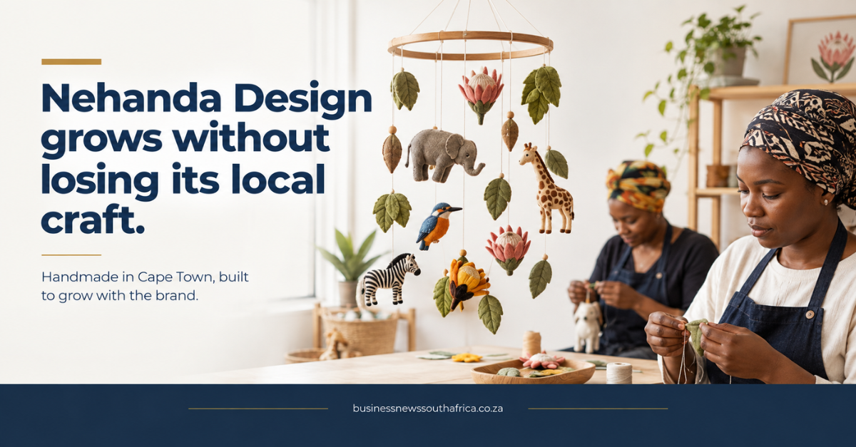 Nehanda Design scales handcrafted mobiles while keeping production local