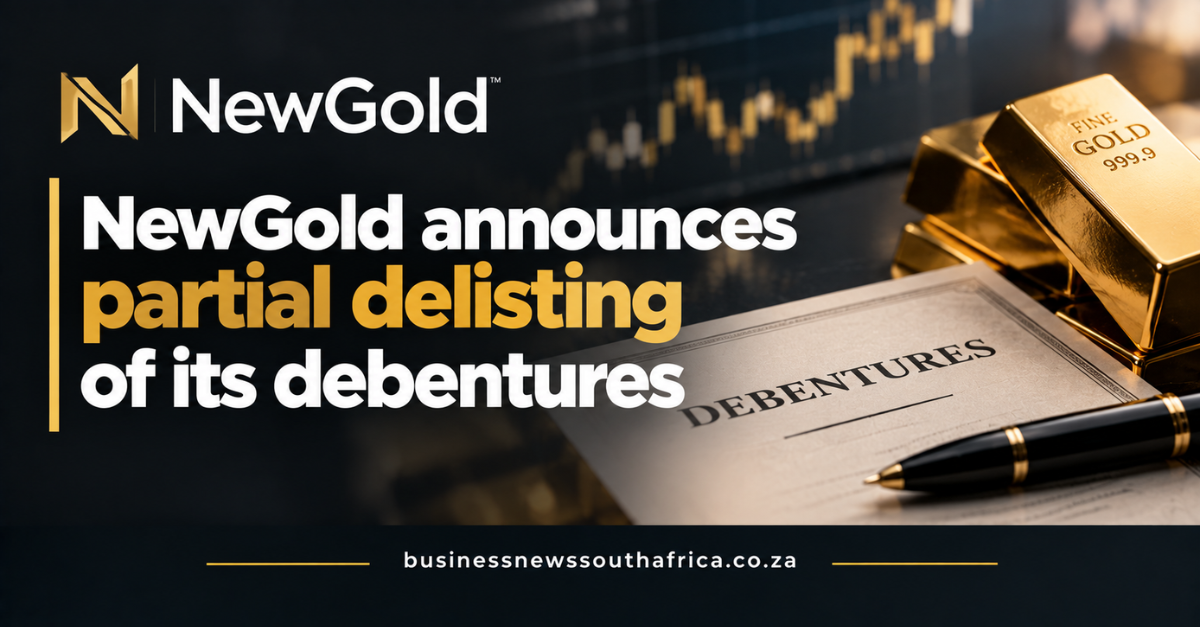 NewGold announces partial delisting of its debentures