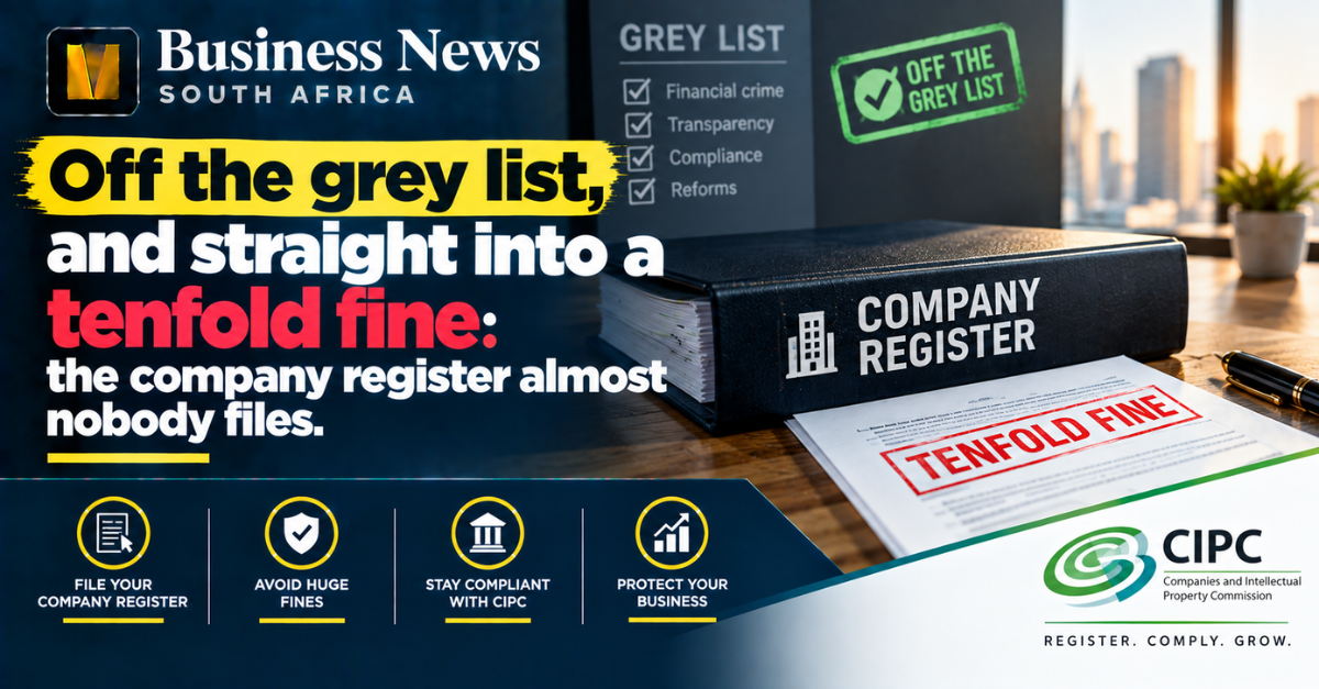 Off the grey list, and straight into a tenfold fine: the company register almost nobody files