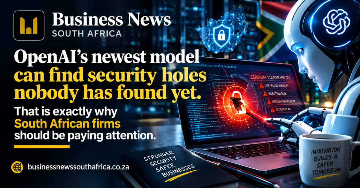 OpenAI’s newest model can find security holes nobody has found yet. That is exactly why South African firms should be paying attention