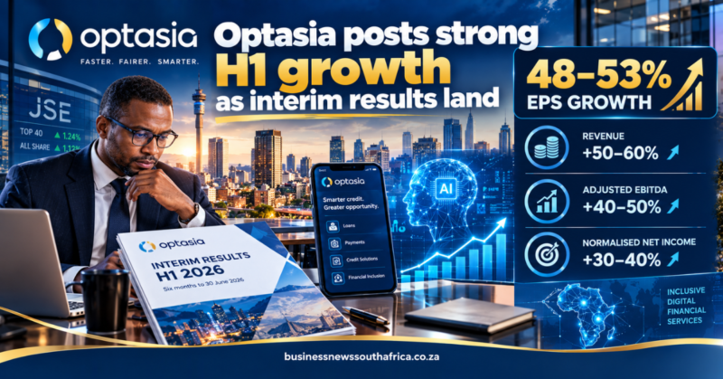 Optasia Limited releases reviewed interim results for six months to 30 June 2026