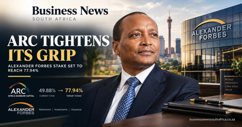 Patrice Motsepe’s ARC moves to 78% stake in Alexander Forbes