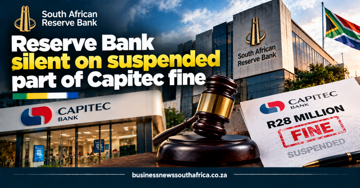 Reserve Bank silent on suspended part of Capitec fine