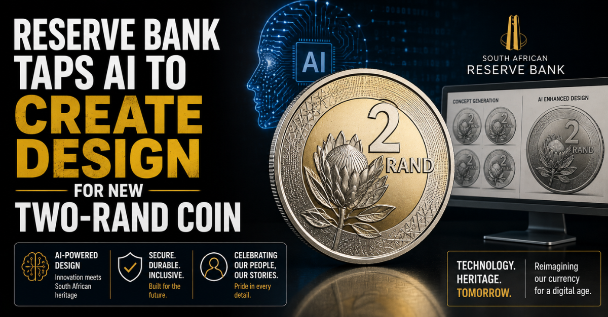 Reserve Bank taps AI to create design for new two-rand coin