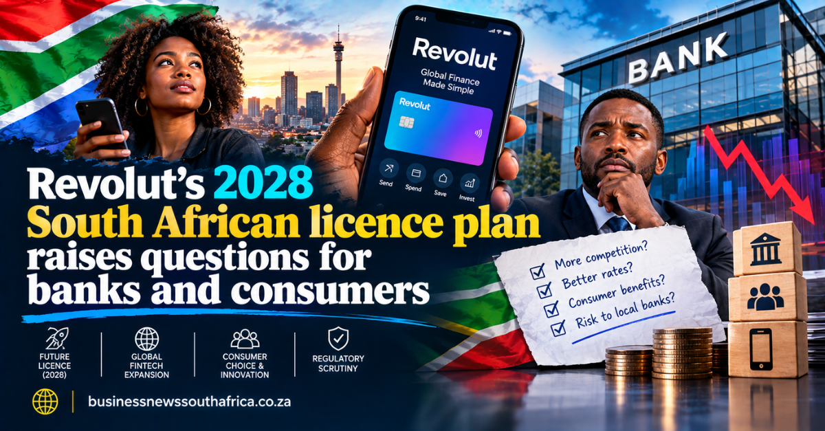 Revolut’s 2028 South African licence plan raises questions for banks and consumers