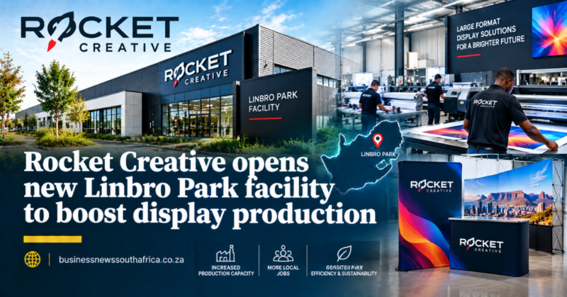Rocket Creative opens new Linbro Park facility to boost display production