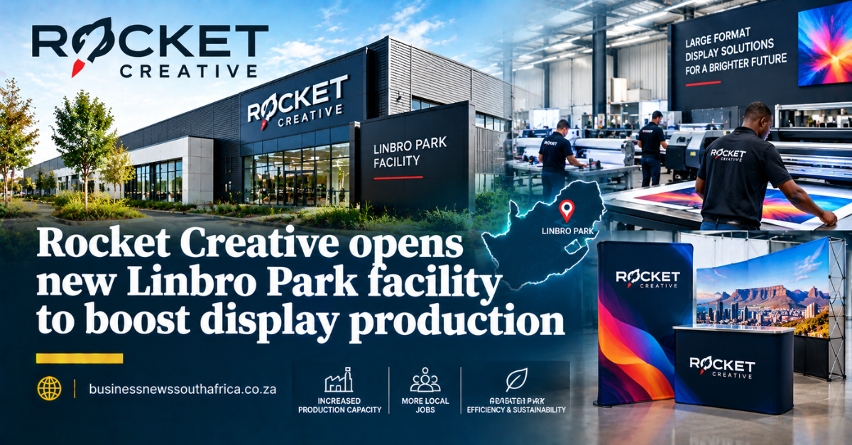 Rocket Creative opens new Linbro Park facility to boost display production