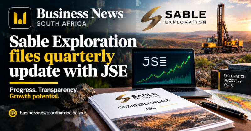 Sable Exploration files quarterly update with JSE