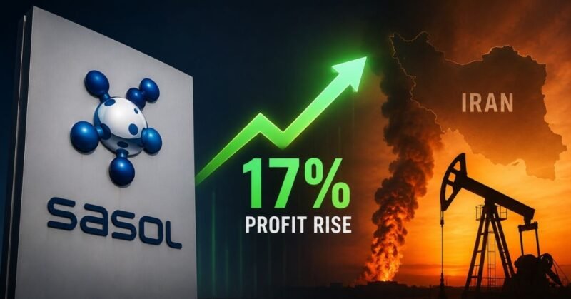 Sasol posts 17% profit rise as Iran war lifts oil prices