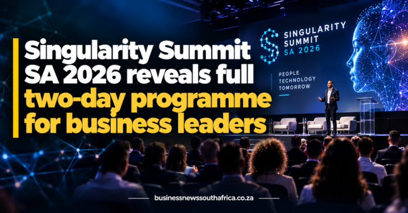 Singularity Summit SA 2026 reveals full two-day programme for business leaders