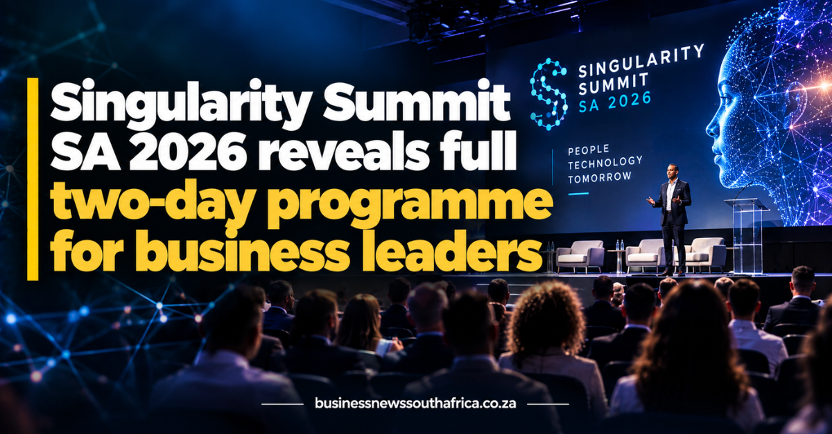 Singularity Summit SA 2026 reveals full two-day programme for business leaders