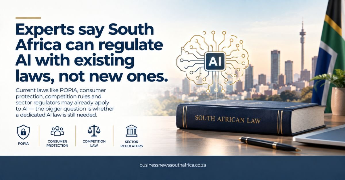 South Africa should regulate AI using existing laws, argues Venture Labs co-founder