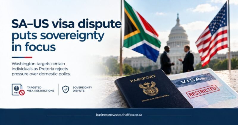 South Africa warned to brace for US visa sanctions over sovereignty dispute