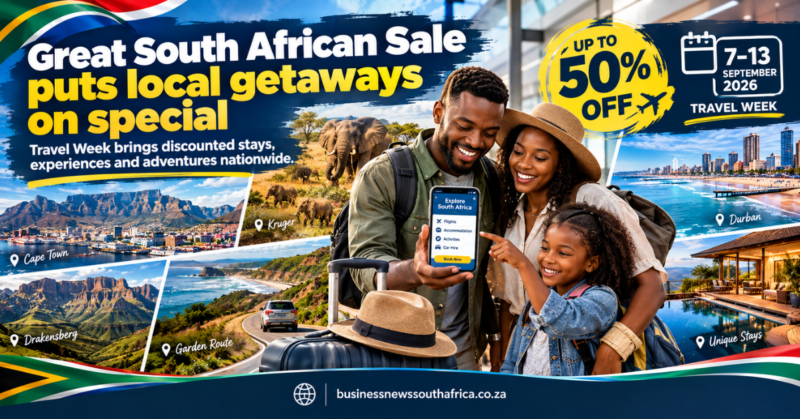 South African Tourism launches Great South African Sale travel week