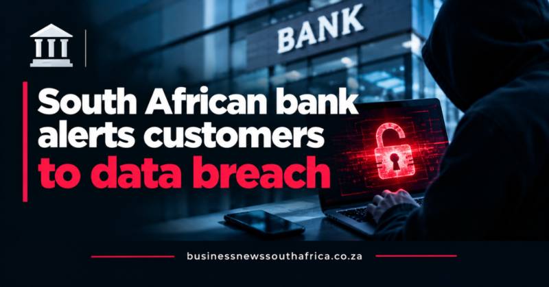 South African bank alerts customers to data breach