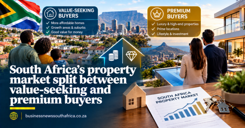 South Africa’s property market split between value-seeking and premium buyers