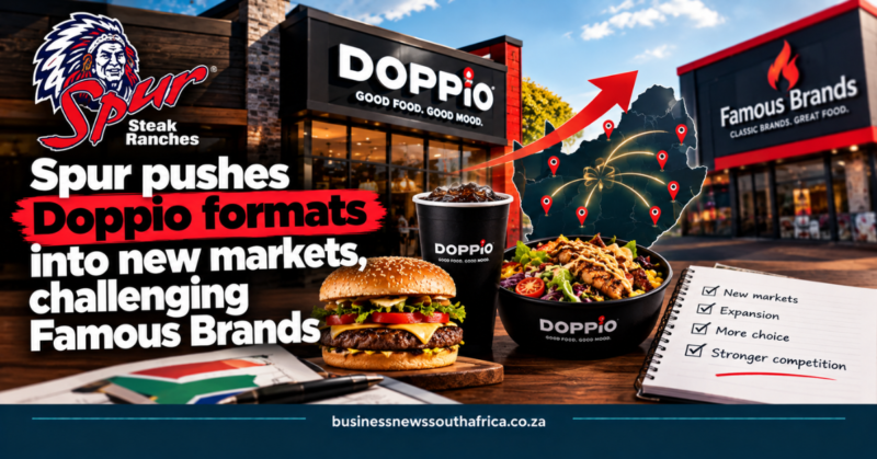 Spur pushes Doppio formats into new markets, challenging Famous Brands