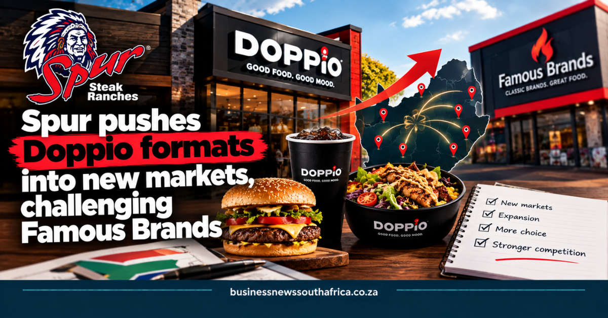Spur pushes Doppio formats into new markets, challenging Famous Brands