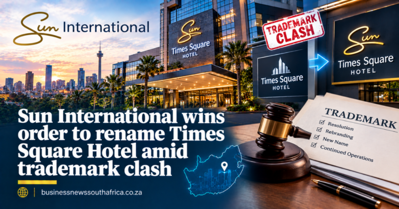 Sun International wins order to rename Times Square Hotel amid trademark clash
