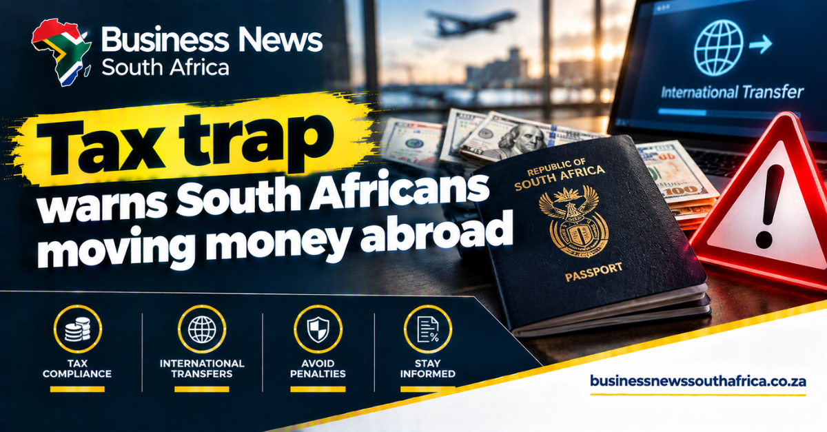 Tax trap warns South Africans moving money abroad