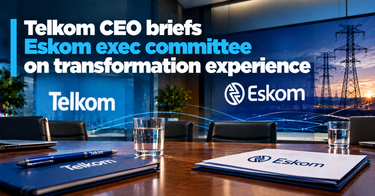 Telkom CEO briefs Eskom exec committee on transformation experience