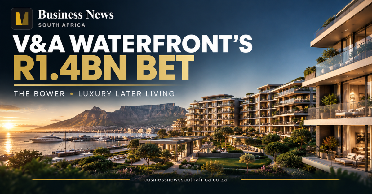 V&A Waterfront launches R1.4bn luxury later-living development The Bower