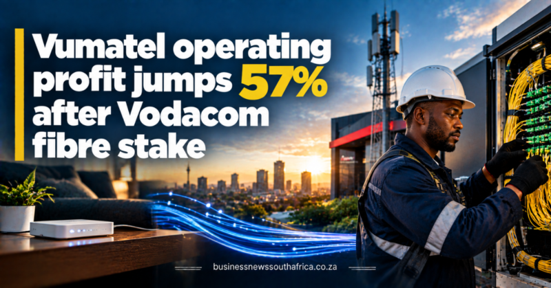 Vumatel operating profit jumps 57% after Vodacom fibre stake