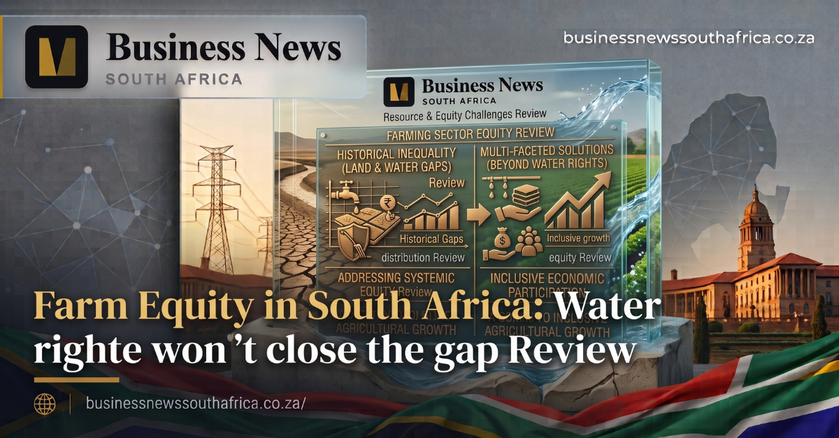Water rights alone won’t close the gap in South Africa’s farming sector