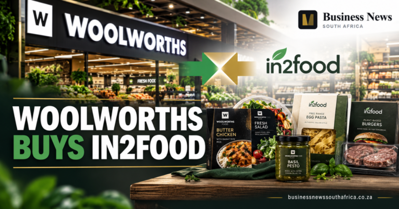 Woolworths to buy in2food, bolstering its private-label food range