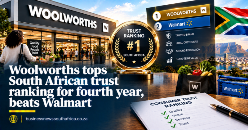 Woolworths tops South African trust ranking for fourth year, beats Walmart