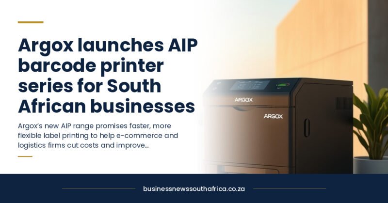 Argox launches AIP barcode printer series for South African businesses