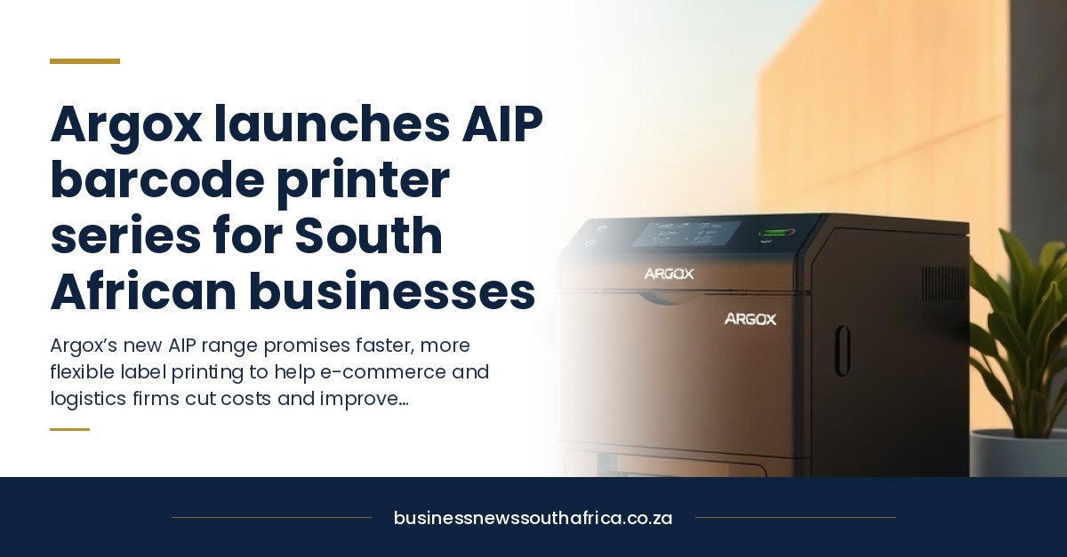 Argox launches AIP barcode printer series for South African businesses
