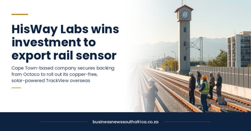 HisWay Labs built a rail sensor with nothing worth stealing. Now it has backing to sell it abroad