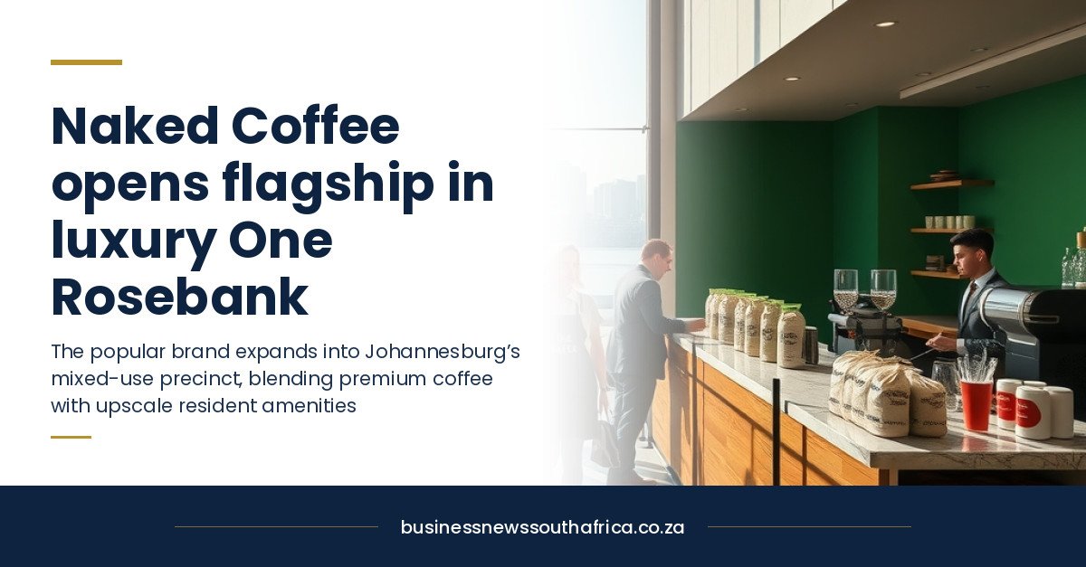 Naked Coffee to open new outlet in luxury One Rosebank development