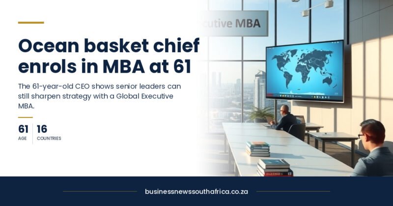 Ocean Basket CEO Grace Harding starts Executive MBA at 61