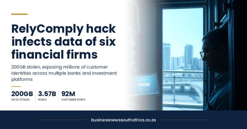 One hacked compliance vendor has put clients of at least six South African financial firms on alert