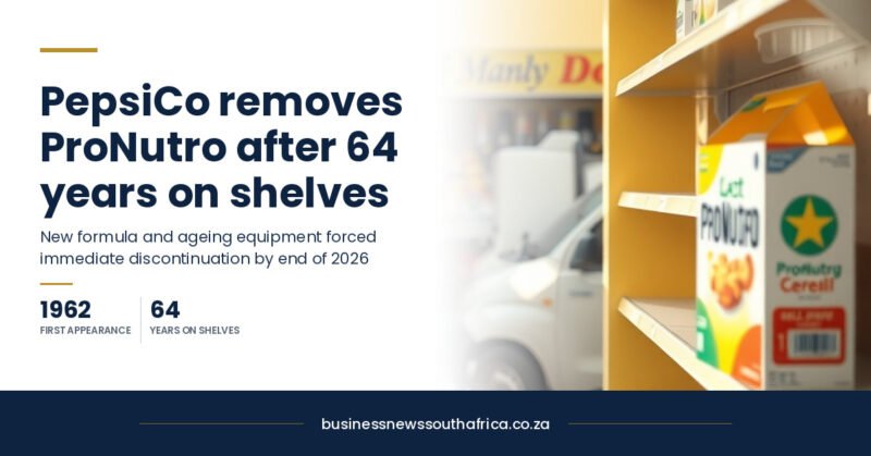 PepsiCo pulls ProNutro cereal from South African shelves after 64 years