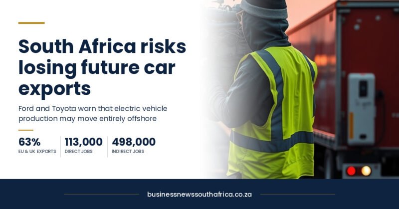 South Africa builds cars for Europe. The electric ones may be built somewhere else