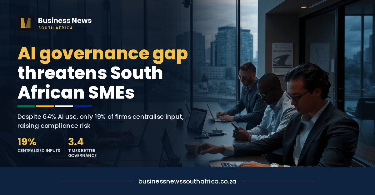 South African businesses are using AI faster than they are governing it, and that gap has a price tag