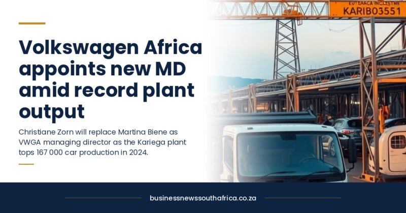 Volkswagen Group Africa MD Martina Biene departs, Christiane Zorn to take over