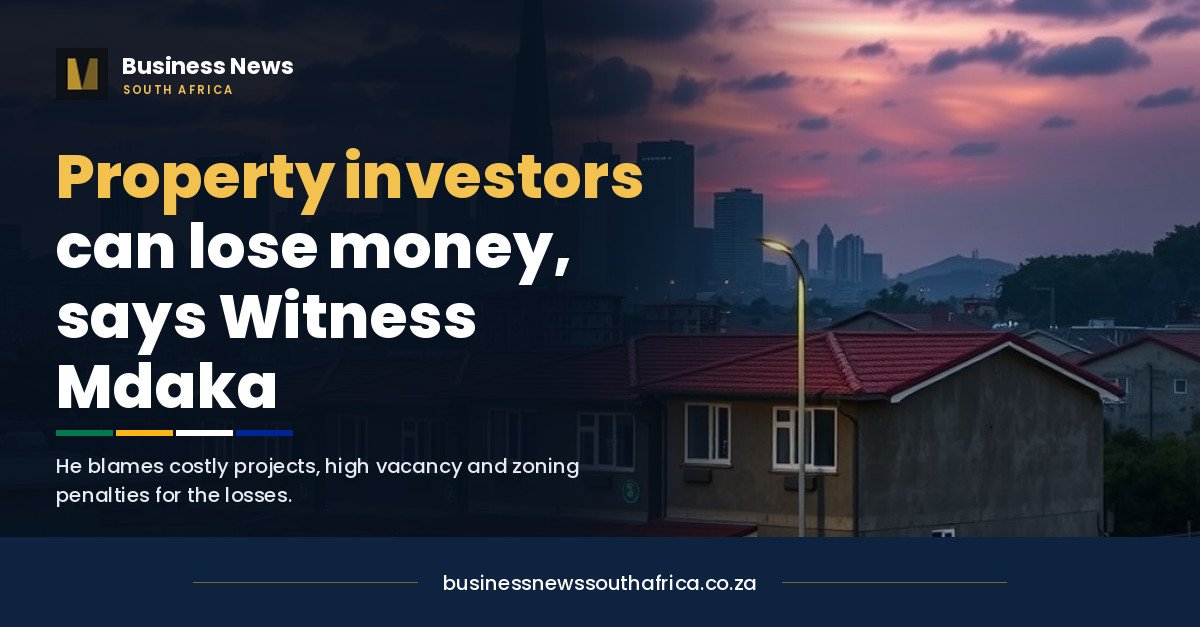 Witness Mdaka on why property investors lose money, and the checks that protect you