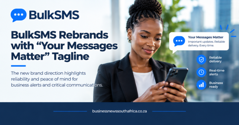 BulkSMS rebrands with “Your Messages Matter” tagline to stress reliability for business alerts
