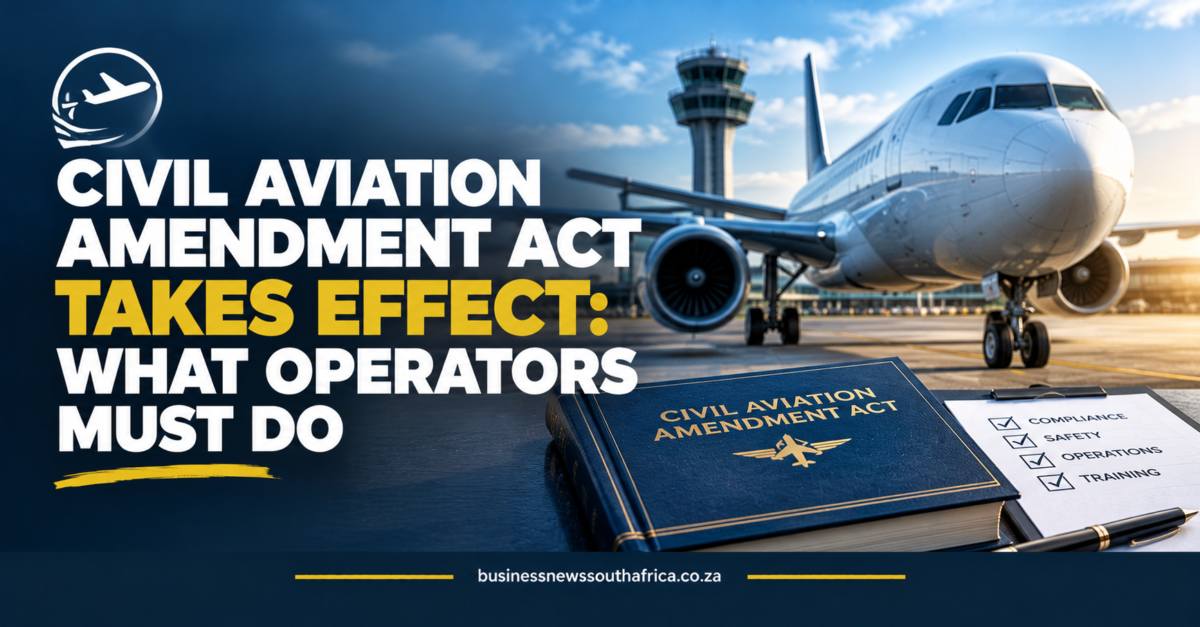 Civil Aviation Amendment Act takes effect: what operators must do