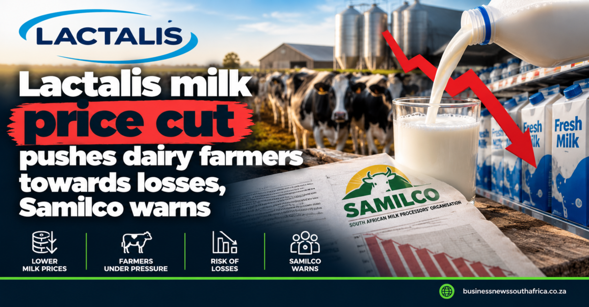 Lactalis milk price cut pushes dairy farmers towards losses, Samilco warns